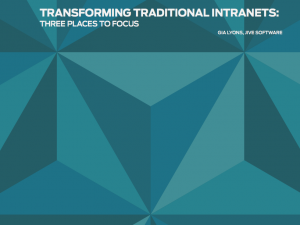 Jive Transforming Traditional Intranets