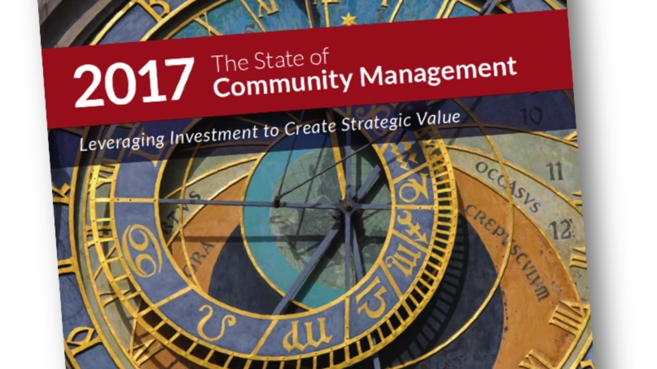 Community Roundtable State of Community Management report 2017
