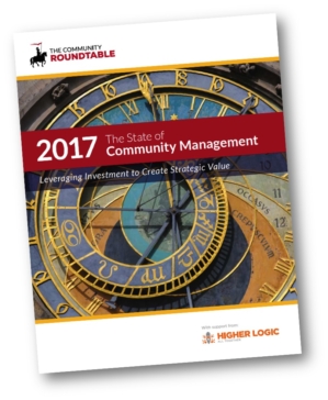 Community Roundtable State of Community Management report 2017